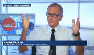 André Vallini : "Réforme territoriale : Le résultat définitif sera donné au printemps 2015"