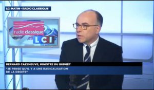 Bernard Cazeneuve: "Nous n'avons aucune leçon de transparence à recevoir de Nicolas Sarkozy"