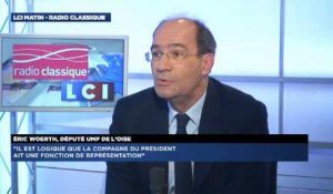 Eric Woerth: "Il n'y a pas de vie privée pour un Président de la République, c'est comme ça!"