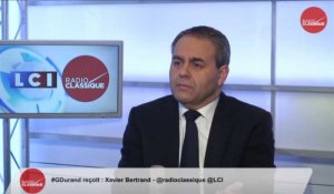 Xavier Bertrand : Chômage : " L"échec est collectif "