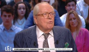 Jean-Marie Le Pen taxe les socialistes de Panama Pampers
