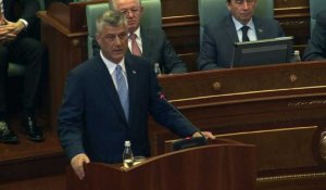 Thaçi investi président du Kosovo