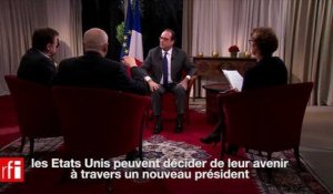François Hollande : sur le climat, "la France ira plus loin"