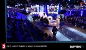 ONPC : Laurent Ruquier se moque de Marine Le Pen avec un "Trump's Coming Challenge" (Vidéo)
