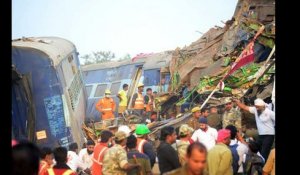 En Inde, le déraillement d'un train fait 146 morts