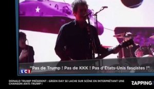 Green Day s'attaque à Donald Trump lors des American Music Awards