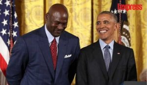États-Unis: quand Barack Obama fait pleurer Michael Jordan