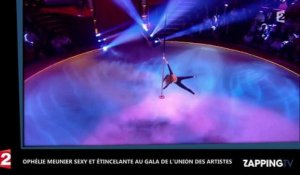 Ophélie Meunier sexy et étincelante au Gala de l'union des Artistes