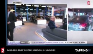 Daniel Cohn-Bendit insulte Jean-Luc Mélenchon en direct (Vidéo)