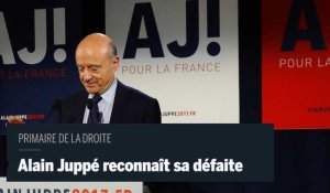 Juppé : « Je félicite François Fillon pour sa large victoire »