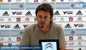 L'entraîneur de Lorient passablement énervé