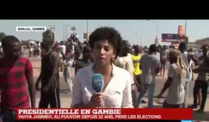 Gambie : après l'élection d'Adama Barrow, "c'est l'explosion de joie à Banjul"