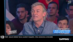 TPMP : Gilles Verdez tacle Laurent Ruquier, Cyril Hanouna le recadre ! (Vidéo)