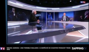 Michel Sardou : Une terrible maladie l'a empêché de chanter pendant trois ans