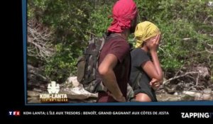 Koh-lanta, l'île au trésor : Benoît, grand gagnant aux côtés de sa chérie Jesta (vidéo)