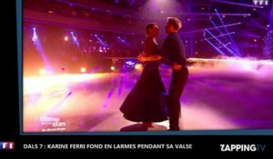 DALS 7 : Karine Ferri en larmes pendant sa dernière danse avec Yann-Alrick Mortreuil (Vidéo)