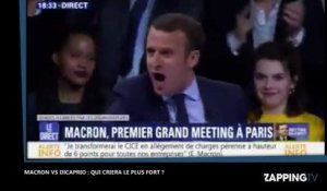 Macron VS Dicaprio : qui criera le plus fort? (vidéo)
