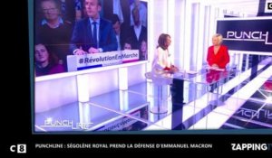 Punchline : Emmanuel Macron moqué pour son meeting, Ségolène Royal prend sa défense (Vidéo)