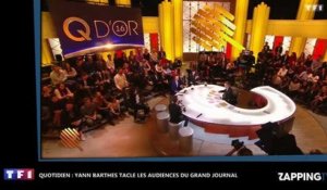 Quotidien : Yann Barthès se moque des audiences du Grand Journal (Vidéo)