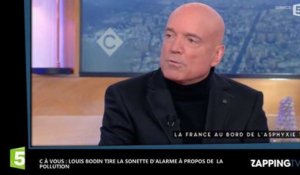 C à Vous : Le message d'alerte de Louis Bodin sur le pic de pollution à Paris (Vidéo)