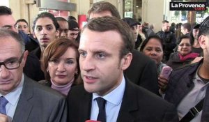 Macron à Marseille : "Il faut aller sur tous les territoires"