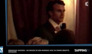 Emmanuel Macron : Les images de son mariage avec sa femme Brigitte dévoilées