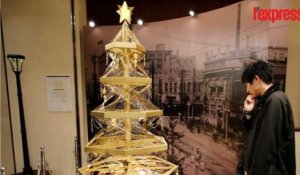 Un sapin de Noël en or à vendre pour 1,5 million d'euros