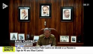 Mort de Fidel Castro : "Une page de l'histoire de Cuba se tourne"