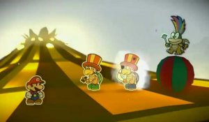 Paper Mario : Color Splash - Cirque Émeraude : Vaincre Lemmy
