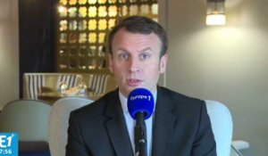 Emmanuel Macron : «J'assume tout en étant politiquement responsable de rien»