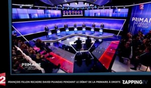 Primaire à droite : François Fillon recadre violemment David Pujadas et dénonce un débat "spectacle" (Vidéo)