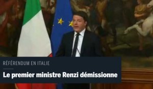Référendum en Italie : le Premier ministre Renzi démissionnera