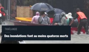 Thaïlande : des inondations font 14 morts