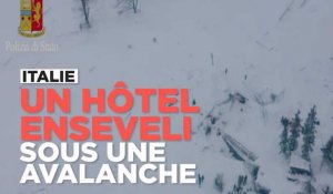 Italie : un hôtel enseveli sous une avalanche