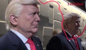 Donald Trump fait son entrée au Musée Grévin