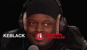 Le rappeur Keblack dans Couleurs Tropicales @RFI