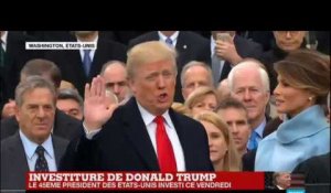 REPLAY - Donald Trump, 45ème président des États-Unis, prête serment
