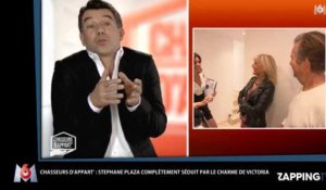 Chasseurs d'appart' : Stéphane Plaza perturbé par le physique sexy d'une chasseuse d'appart' (Vidéo)