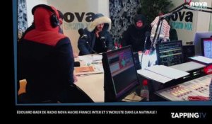 Édouard Baer s'incruste sur la matinale de France Inter en direct (vidéo)