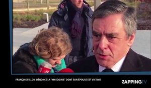 Emploi fictif : François Fillon dénonce la misogynie dont sa femme est victime (vidéo)