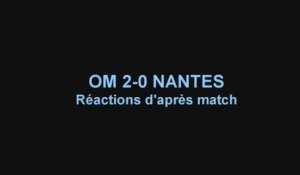 OM-Nantes (2-0) : les réactions