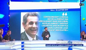 "TPMP" : Nicolas Sarkozy fait monter les larmes aux yeux de Capucine Anav (Vidéo)