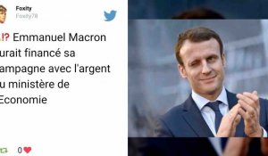 Emmanuel Macron a-t-il lancé sa campagne en utilisant des fonds de Bercy ?