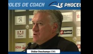 Sochaux-OM (1-2) : Paroles de coach avec Deschamps