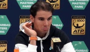 ATP - BNPPM - Rafael Nadal : "Je me sens très bien et en bonne forme physique pour ce Bercy"
