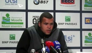 ATP - Metz - Jo-Wilfried Tsonga embarrassé par le tweet de Nicolas Escudé après sa victoire au Moselle Open