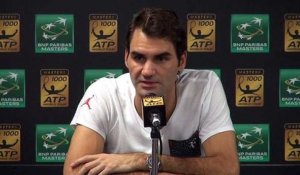 BNPPM - Paris-Bercy 2014 - Roger Federer : "Je suis quand même soulagé"