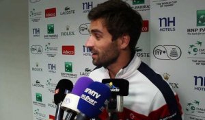 Coupe Davis 2014 - Arnaud Clément : "Se battre avec notre coeur"