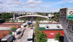 Roland-Garros 2015 - Quand le Stade de Roland-Garros se prépare et s'affaire !