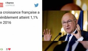 Inférieure aux prévisions, la croissance française atteint 1,1 % en 2016